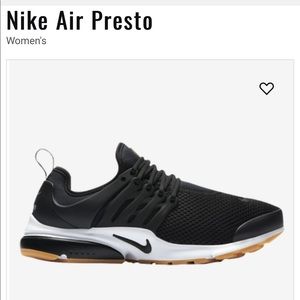 Nike Air presto size 8 women’s